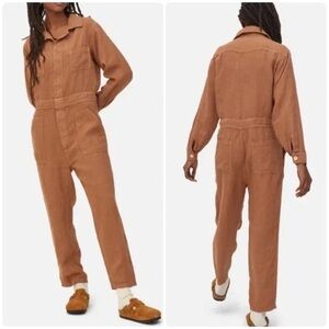 MATE the Label Tan Jumpsuit